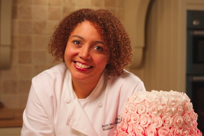 Janet Mohapi-Banks - luxury cake designer and happy Solopress customer