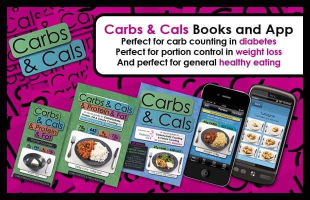 Carbs & Cals books and apps are perfect for weight loss and healthy eating