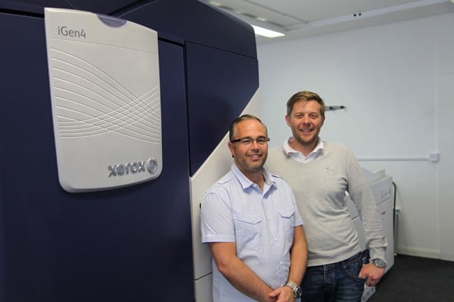 Third Xerox iGen4 digital printing press at Solopress