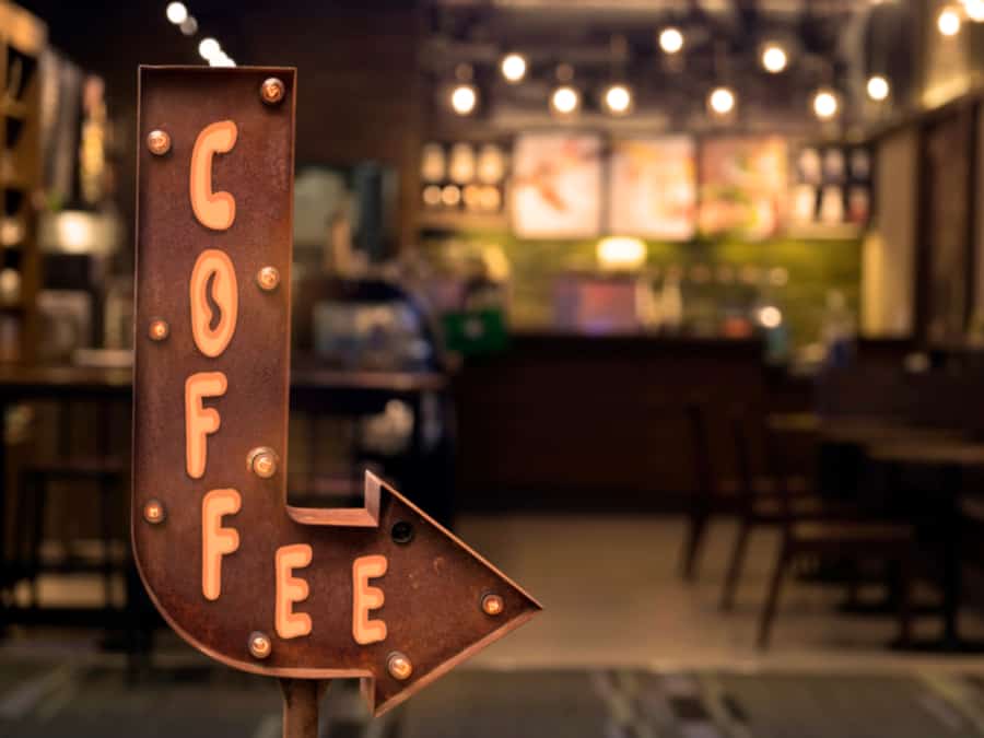Coffee Shop Sign