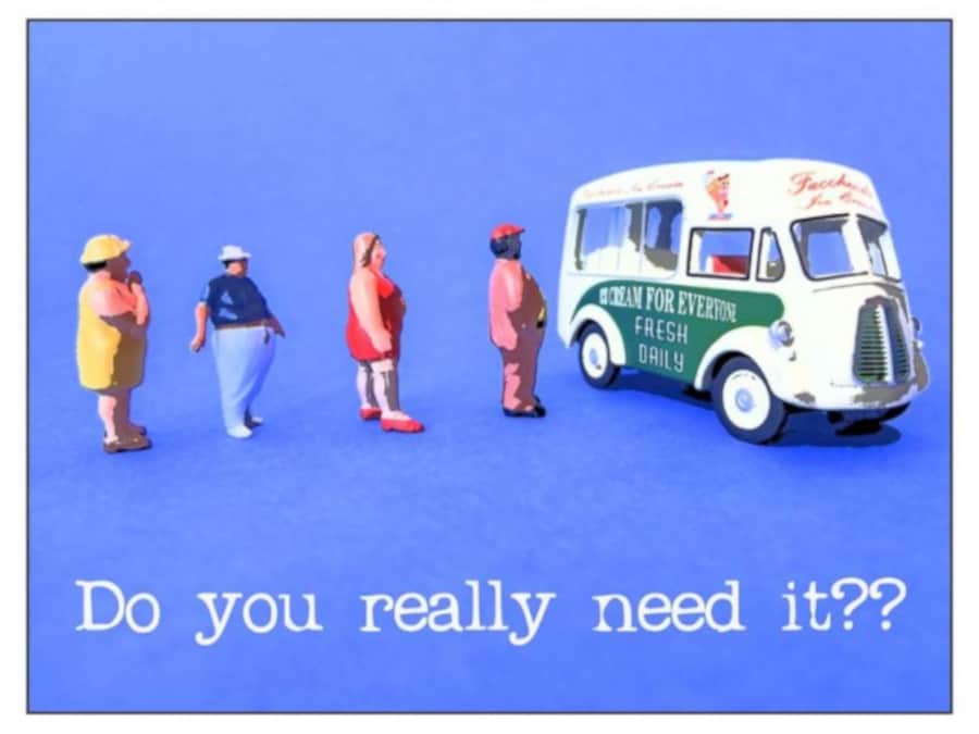Fast Food Turf War Ice Cream Sticker