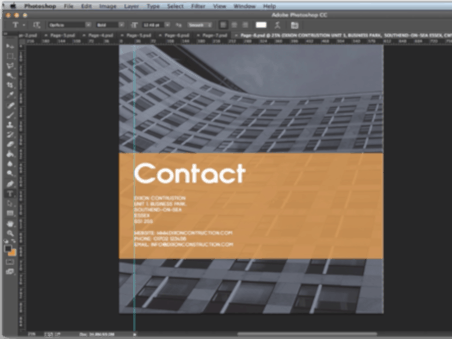 Designing A Brochure In Photoshop