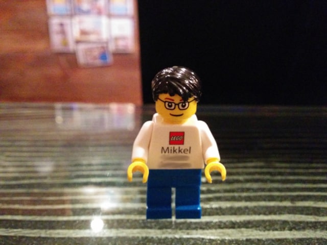 LEGO Minifig business card