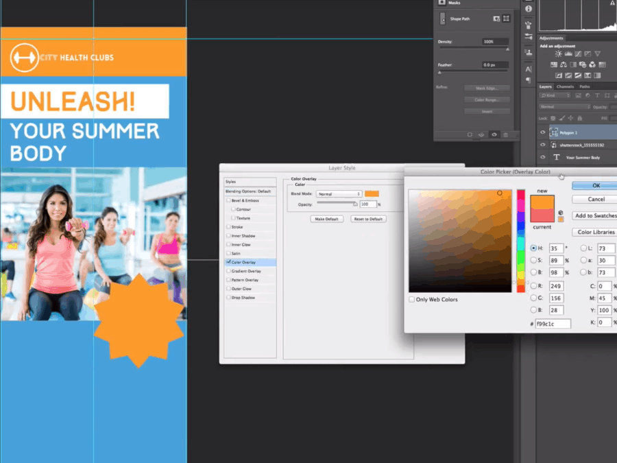 Designing Roller Banner In Photoshop