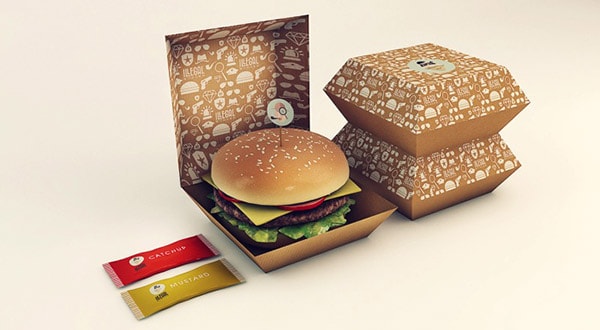 illegal burger packaging by isabella rodriguez