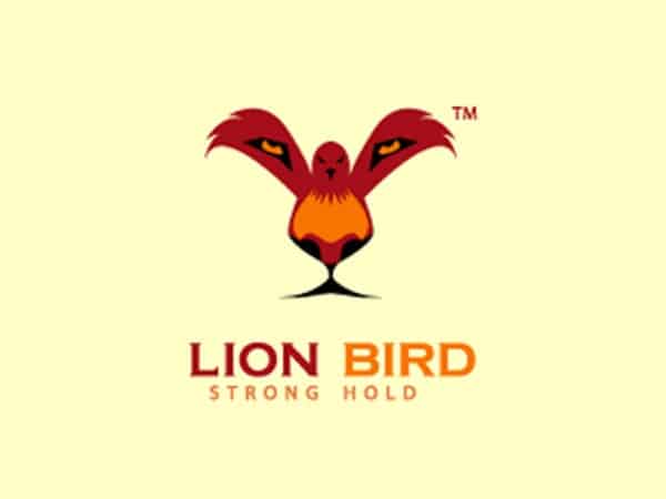 Lion bird logo design