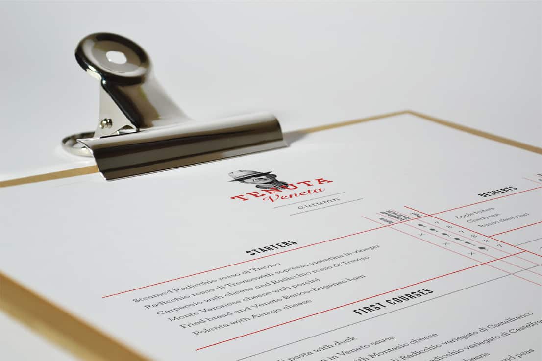 Simple and beautiful design by Manuel Bortoletti, for Tenuta Veneta in Italy.
