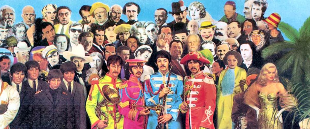 Album Art - The Beatles Sgt Pepper's