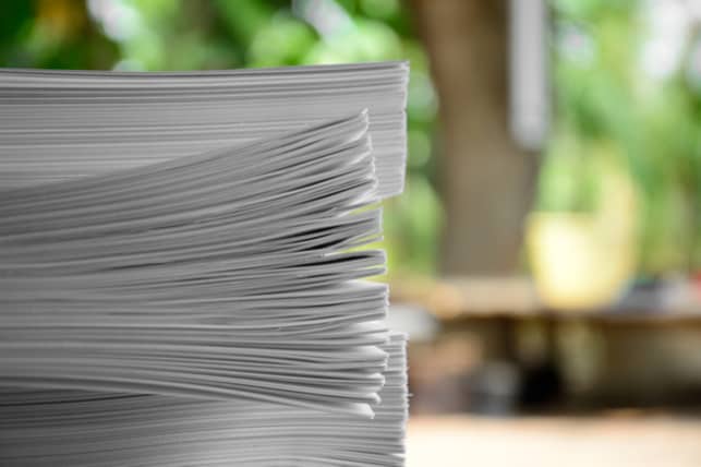 GSM paper weight