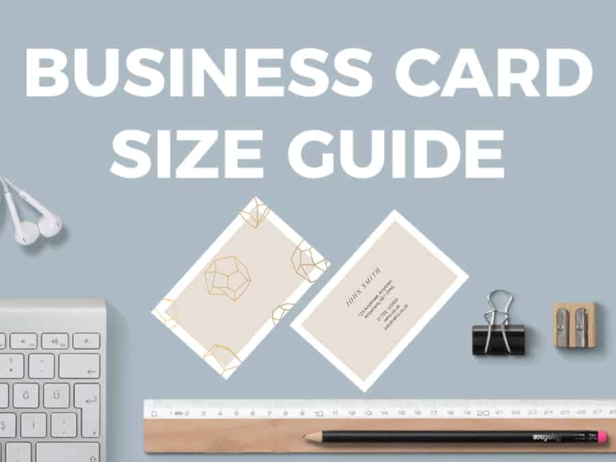 Business Card Size Guide