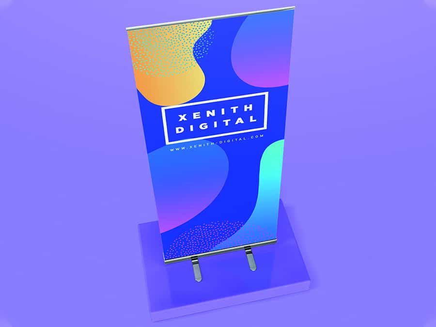 Roller banner size guide