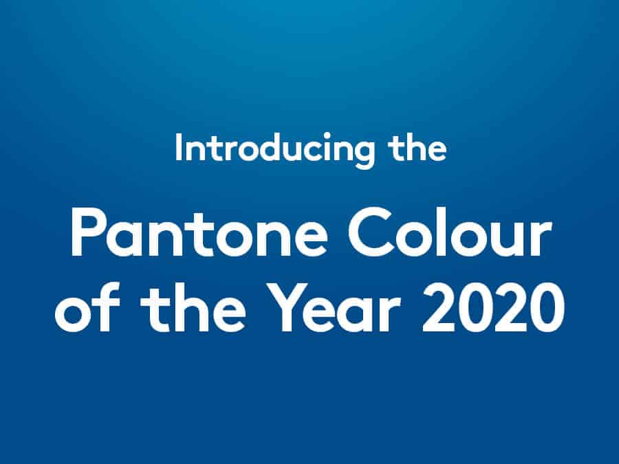 Pantone Colour of the Year 2020 Classic Blue