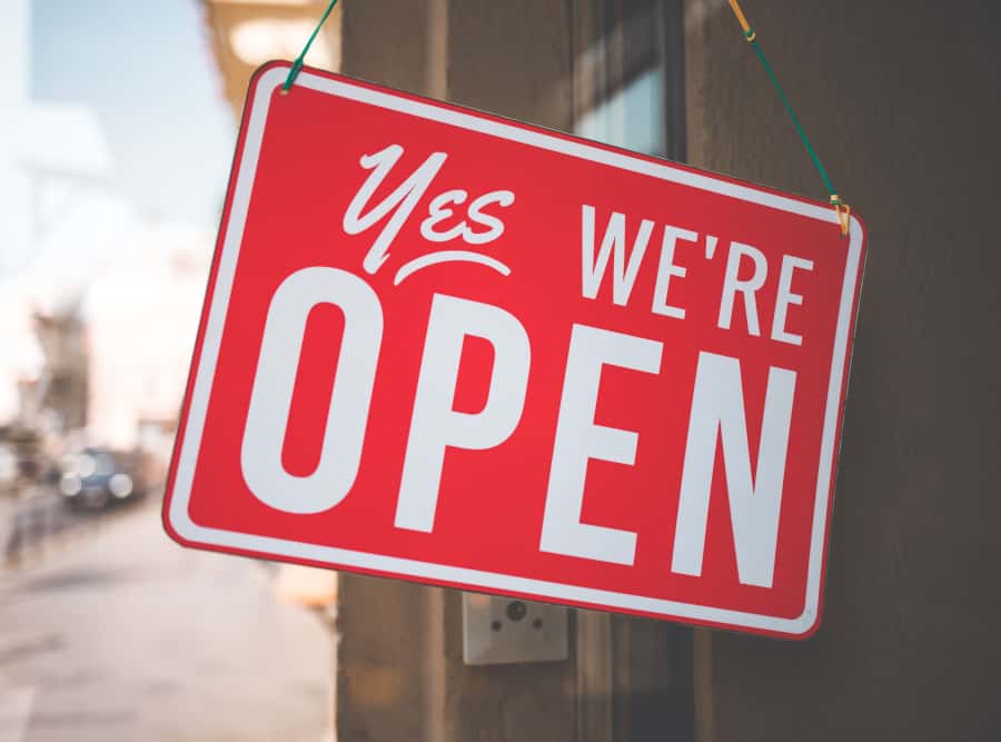 Shop Open Sign